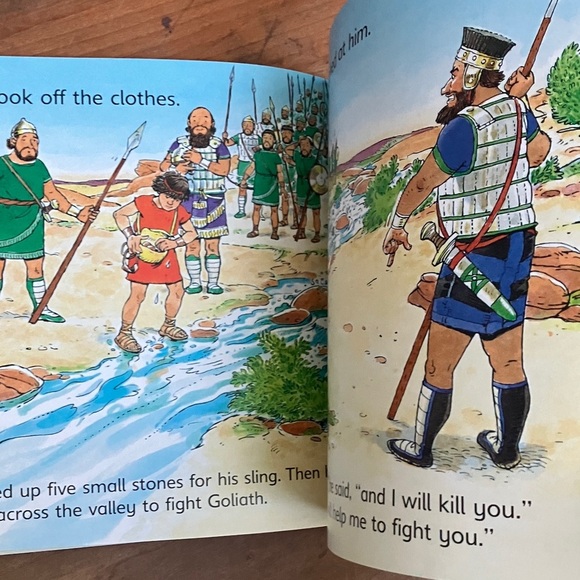 Usborne Bible Tales: David & Goliath Storybook - softcover - Picture 8 of 16